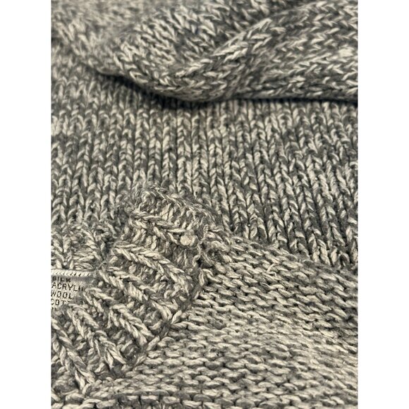 Vintage Michael Jordan By Lowell Dreyfus Grey Knit Sweater Size L - Picture 8 of 8